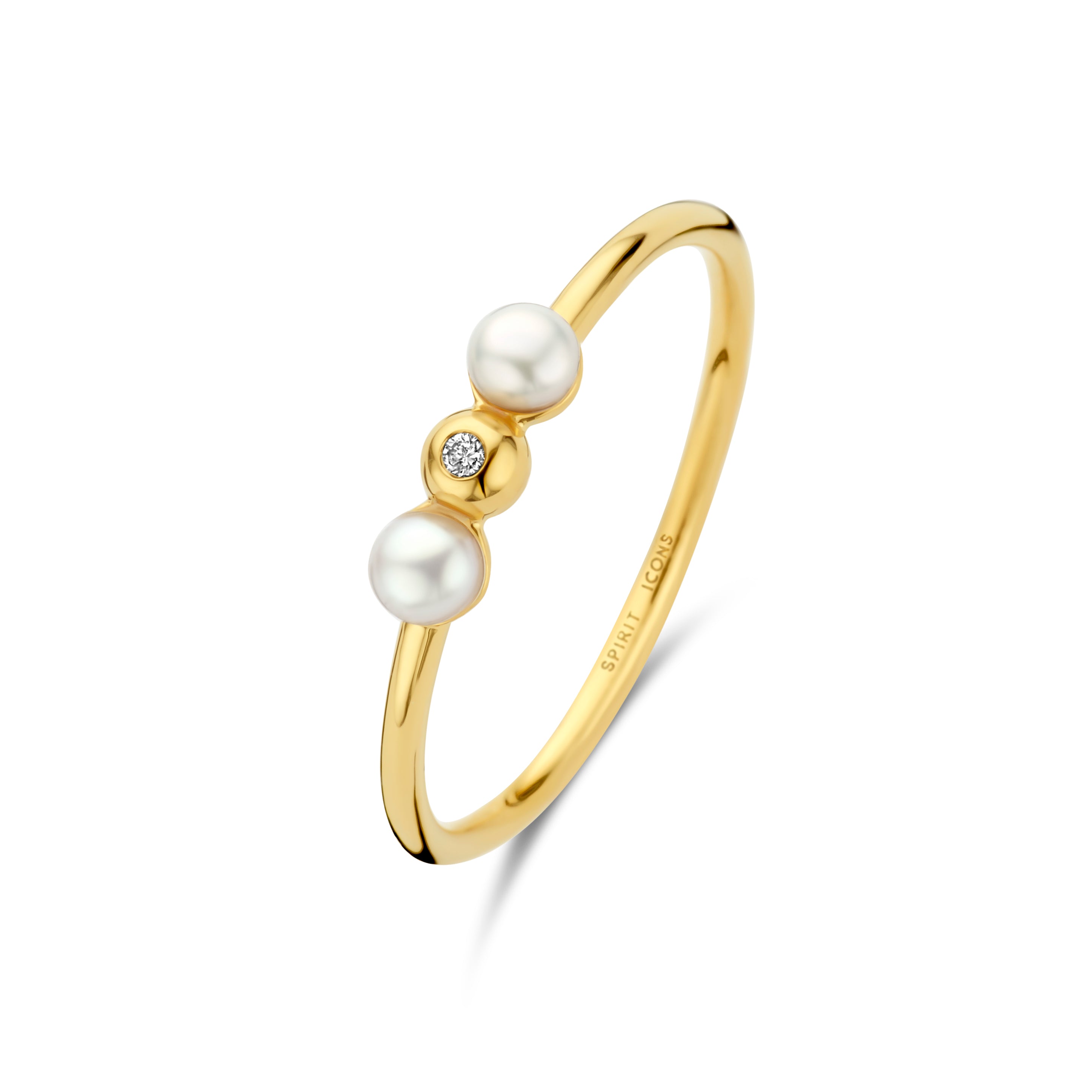 Ophelia ring - 14 kt. guld fra Spirit Icons